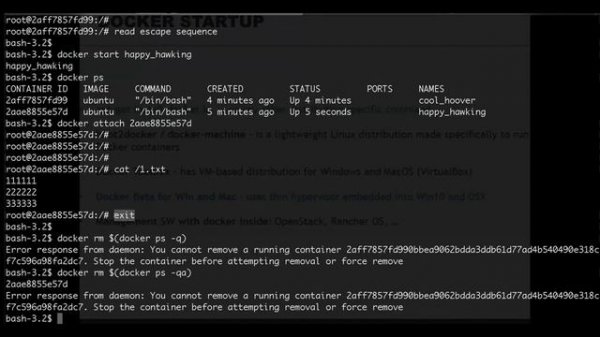 Docker 101 part 1/3 Run containers. Запуск контейнеров, управление контейнерами.