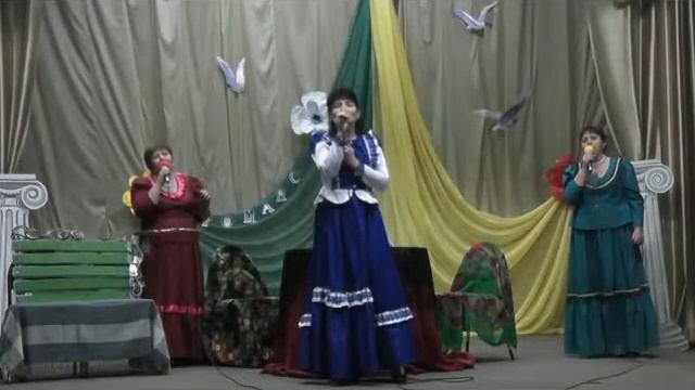 Вокальное трио "Аксинья" с песней "Не для тебя придёт весна".Приморский СДК 2017 г. смотреть онлайн