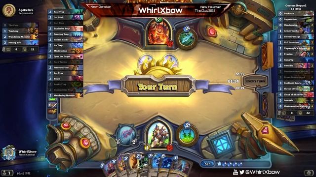 PIRATE WARRIOR NEEDS TO GO!!! | Mill Rogue | Fractured in Alterac Valley | Wild Hearthstone смотреть онлайн