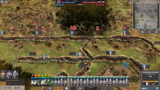 Разгром немецкой атаки / The Great War: Western Front: прохождение №2.10 смотреть онлайн