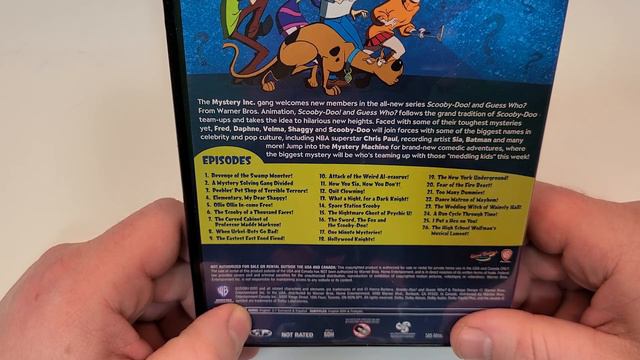 Scooby-Doo! And Guess Who? Season 1 DVD Unboxing смотреть онлайн