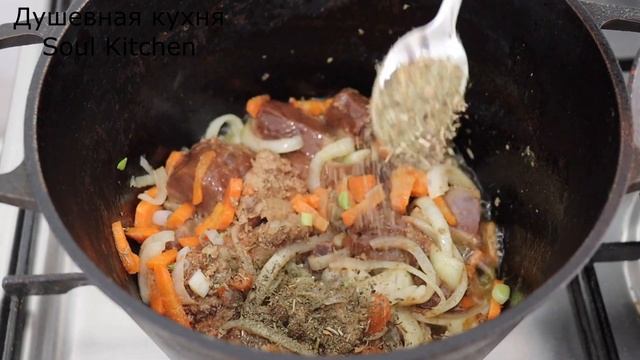 Каша гречневая с печенью! В этой каше столько полезного железа! Buckwheat porridge with liver! смотреть онлайн