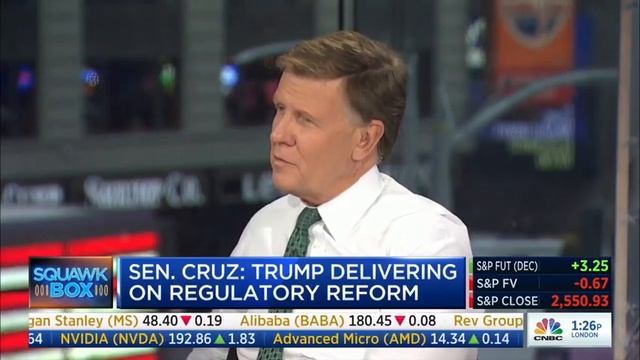Ted Cruz on Squawk Box | October 13, 2017 | #TXSen смотреть онлайн