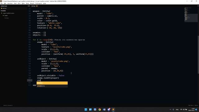 Создал игру CS-GO на Python смотреть онлайн