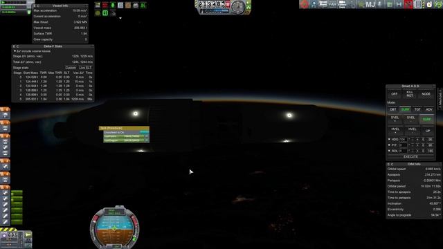 KSP-RSS #16 РБ на орбите, но есть проблемы. смотреть онлайн
