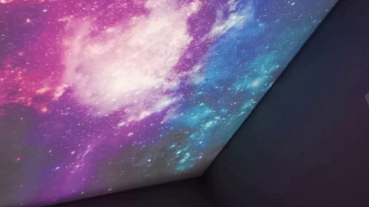 КРАСИВЫЙ Натяжной потолок ЗВЕЗДНОЕ НЕБО смотреть онлайн