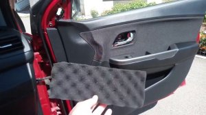 Шумоизоляция дверей Kia Rio 3 начало