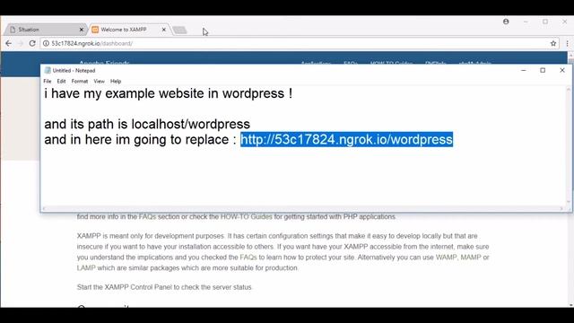 ngrok tutorial -Access your localhost Wordpress theme from anywhere of the world without hosting смотреть онлайн