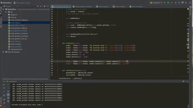Node Editor Tutorial 10: Finishing Edges and Socket Variations смотреть онлайн