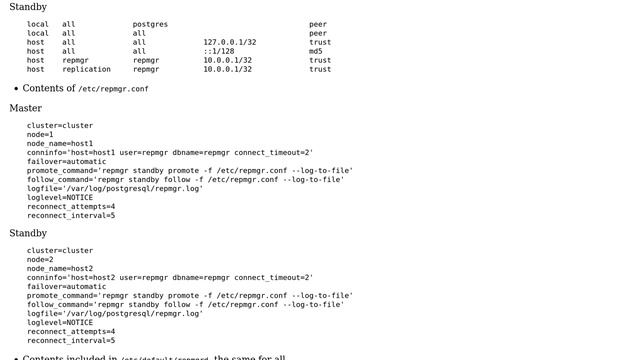 Databases: Repmgr: Error to promote Standby Cluster to Master Cluster in failover смотреть онлайн