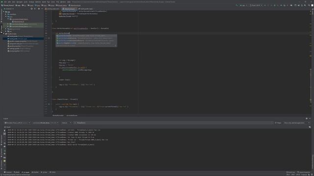 Android Kotlin - Thread OSA III смотреть онлайн