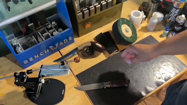 Удаление царапин с клинка, реставрация и заточка смотреть онлайн