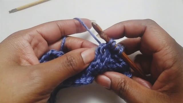 Tunisian Crochet Staghorn Cable смотреть онлайн