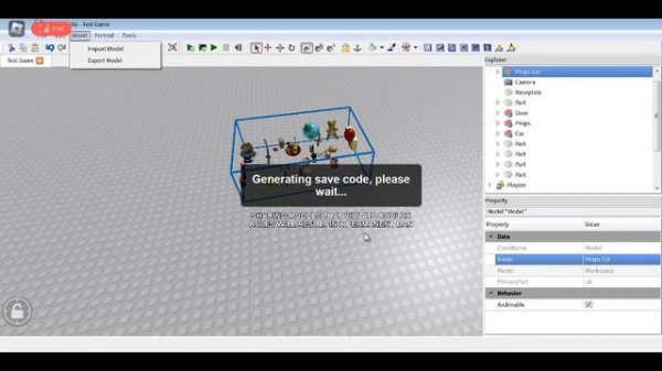 UPDATED PROPS / Retrostudio free model! (code in desc)