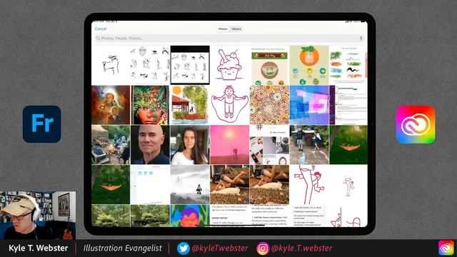 Illustration Masterclass - Vector Art in Adobe Fresco | Adobe Creative Cloud смотреть онлайн