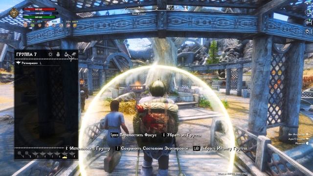 Прохождение Skyrim Dragon's Souls (воин/маг, Редгард(перерождение в Данмера), камень башни) #5 смотреть онлайн