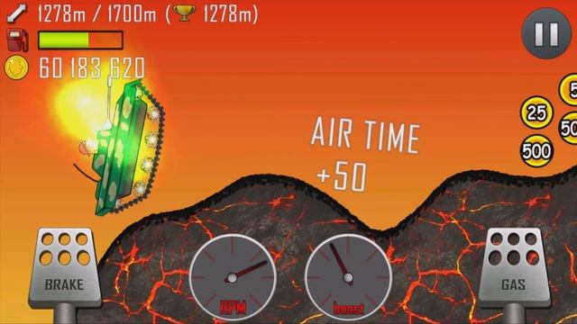 hill climb racing игра про красную машинку от фаника 10. смотреть онлайн