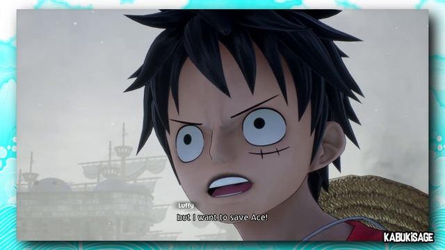 One Piece Odyssey (PS5) - Straw Hats Time Travel To Save Ace Cutscene смотреть онлайн