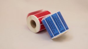 Пломбы наклейки OPEN VOID красные и синие