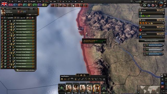 Let's Play Hearts of Iron 4 - Großbritannien #24: Der Italienkrieg 26.7.-5.8. (deutsch/sehr schwer) смотреть онлайн