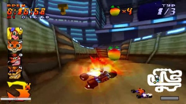 Crash Team Racing (Русская версия - Golden Leon). #4: Собираем буквы | DJ Slava Play