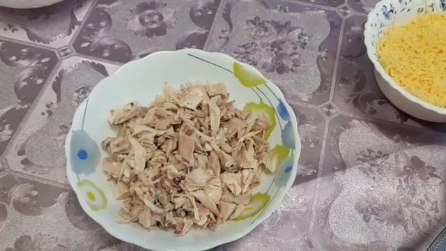 Самый новогодний салат "Малахитовый браслет"-украшение стола. смотреть онлайн
