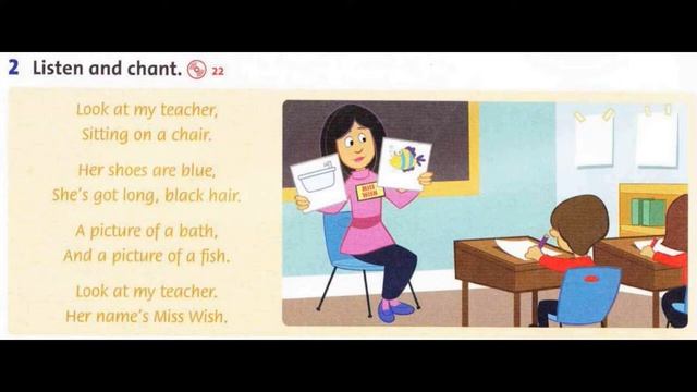 Family and Friends 2 Unit 2 Lesson 4 сhant LOOK AT MY TEACHER смотреть онлайн