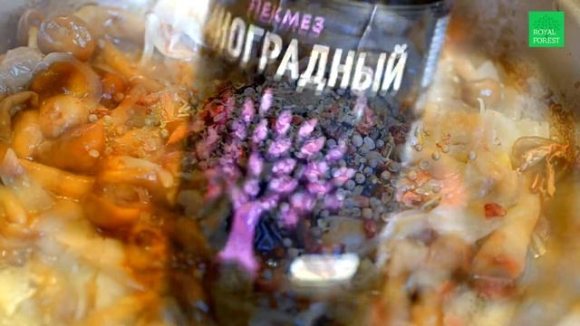 Опята в виноградном соусе смотреть онлайн