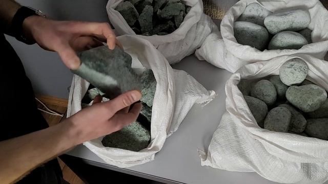 Жадеит для бани! Где брать настоящий? смотреть онлайн