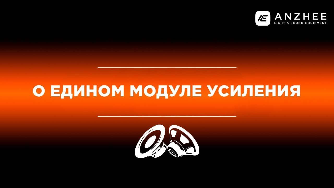 О едином модуле усиления в линейных массивах Anzhee смотреть онлайн