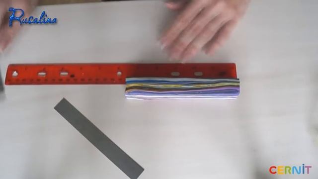 Трость из полимерной глины из остатков пластики* Мастер-класс по созданию пуговиц