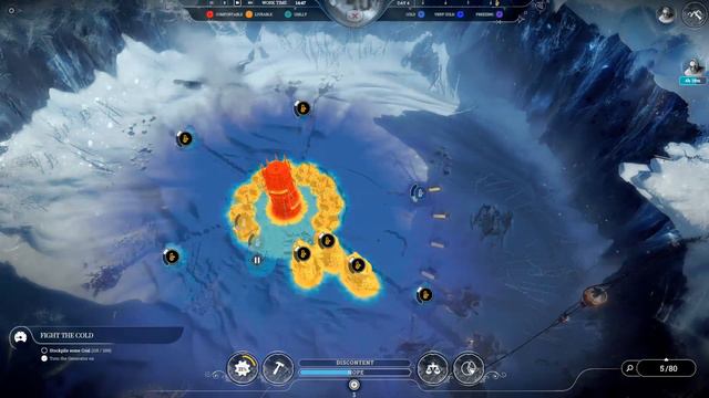 Day 4 - Frostpunk Extreme (No Adaption Laws, Deathless, Save Everyone) смотреть онлайн