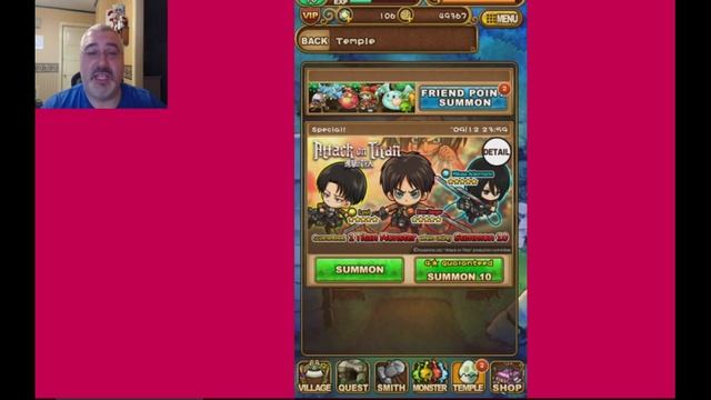 Puzzle Monster Quest Gameplay +Giveaway ATTACK ON TITAN!! смотреть онлайн