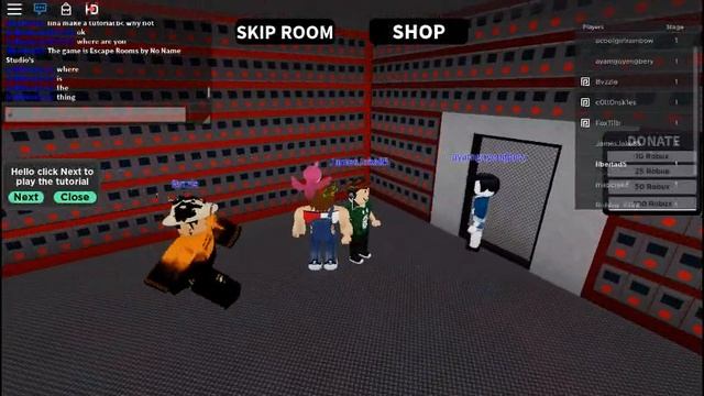 Escape Rooms by No Name Studio's - Walkthrough (Roblox) UPDATED смотреть онлайн