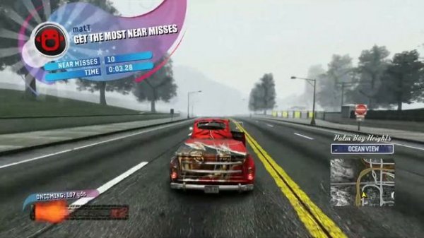 Burnout Paradise Remastered Party Mode All Skill Gameplay PS4 PRO 1080p