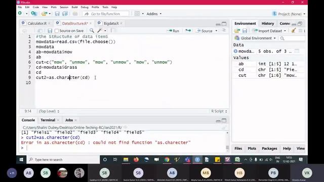 Type and Structure of Data Items смотреть онлайн