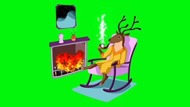 Free Green Screen Effect : ASRM, fireplace, Happy Holidays, Cozy Roaring Fire смотреть онлайн