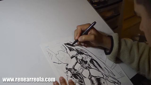 Annihilus and Franklin Richards speed inking смотреть онлайн