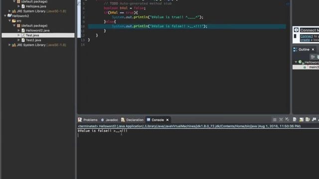 05 Java DataType Boolean Byte смотреть онлайн