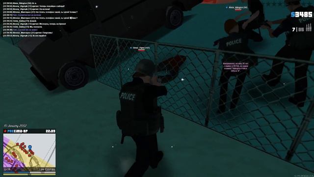 ПОГОНИ И СТРЕЛЬБА В ПОЛИЦИИ США ГТА САМП | БУДНИ ПОЛИЦИИ PROXIMA RP #2 смотреть онлайн