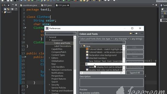 【java】怎麼調整字體大小java eclipse font size set смотреть онлайн