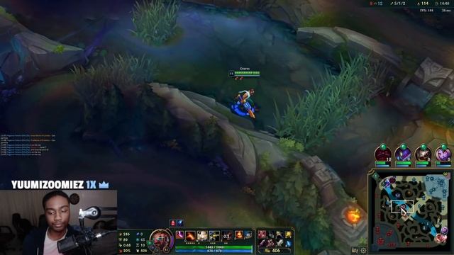 SOLO CARRY EVERY GAME IN LOW ELO WITH RED GRAVES! | Graves Mid Guide Season 11 - League Of Legends смотреть онлайн