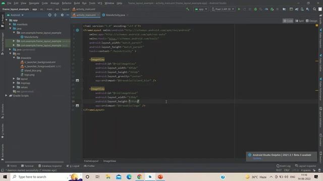 FrameLayout in Android смотреть онлайн