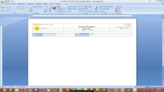 Oracle Reports How To Add XML Template To Standard Report смотреть онлайн