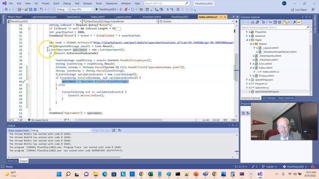 Validate JSON with a Schema in a C# Razor Page in Visual Studio 2022 смотреть онлайн