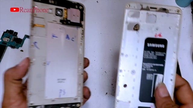 Restore Samsung Galaxy J7 Prime Cracked, Restoring Old Broken Phone.Videos смотреть онлайн