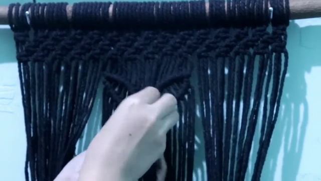 MACRAME | Wall Hanging Macrame | Hiasan Dinding Macrame DIY смотреть онлайн