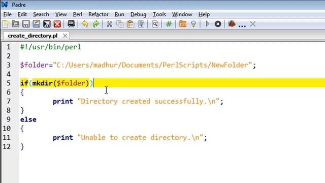 Perl Tutorial - 57: Creating Directories смотреть онлайн