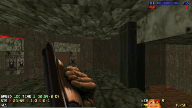 Doom 2: REVOLUTION! - MAP22 - UV Max in 1:58 by dew смотреть онлайн