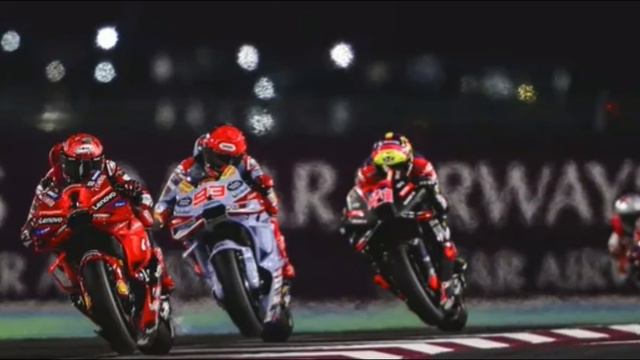 MARC MARQUEZ KAGET DISODOK PEDRO ACOSTA #qatargp смотреть онлайн